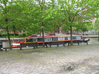 Arkaroo moored at Castlefields